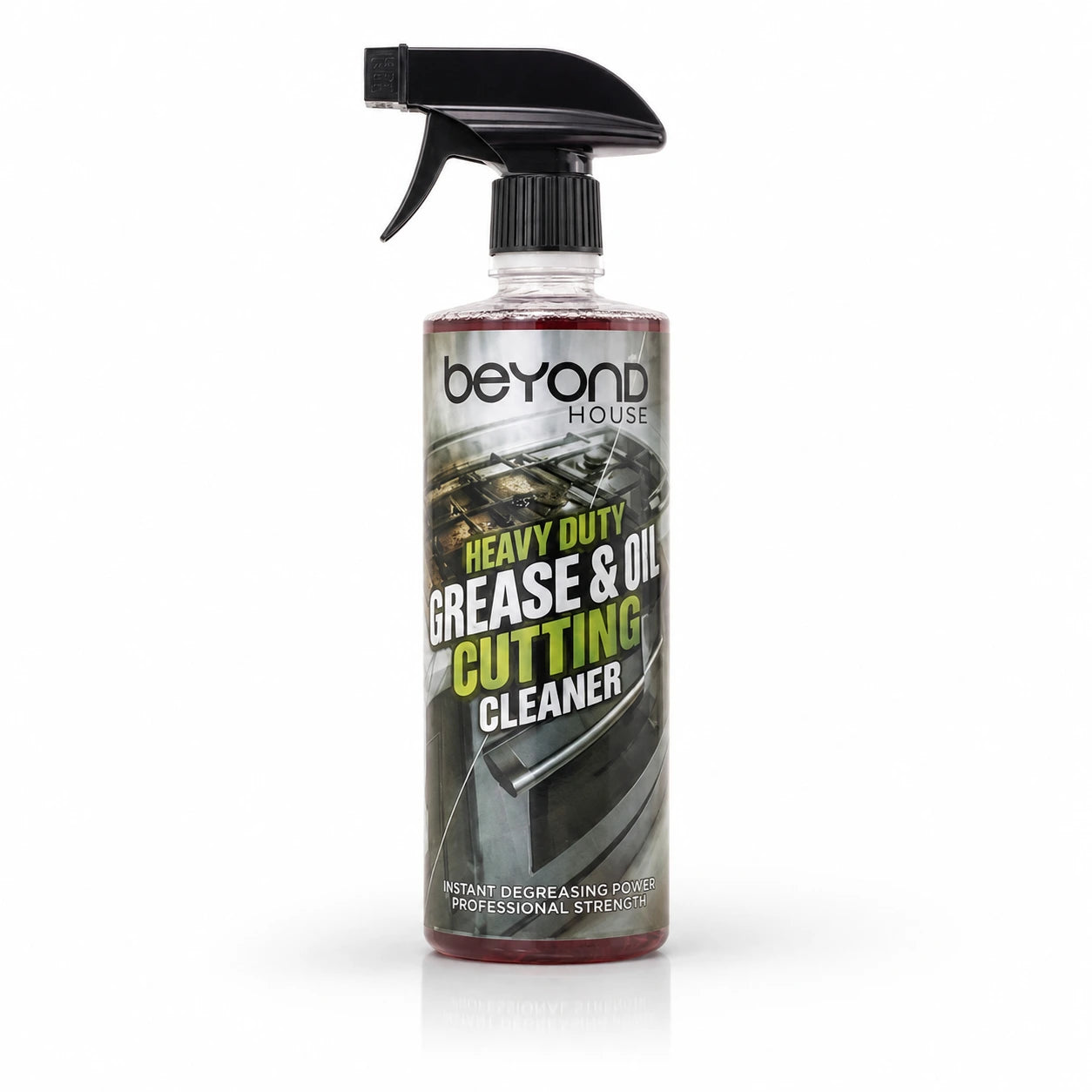 Powerful Oil & Grease Cleaner – Removes Stubborn Kitchen Buildup Fast | Beeyond House