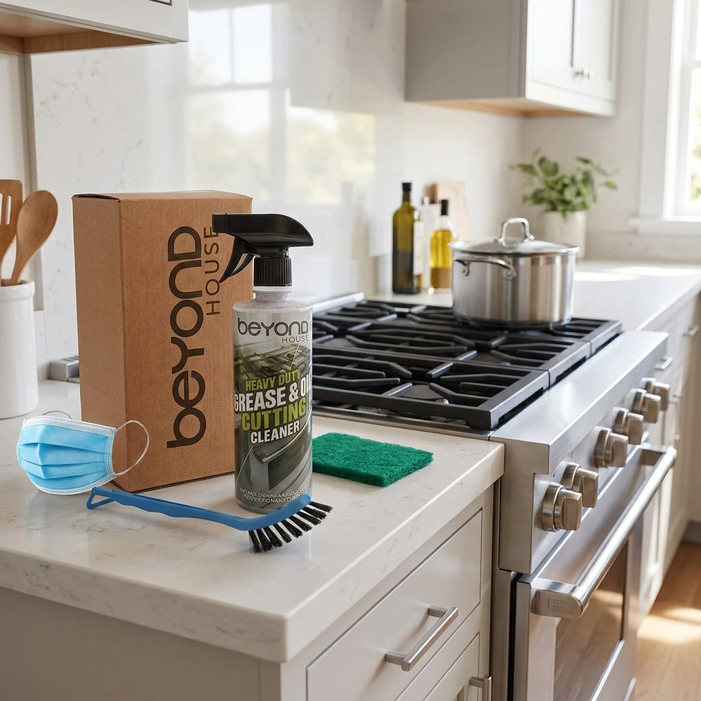 Melt grease fast. Wipe clean.